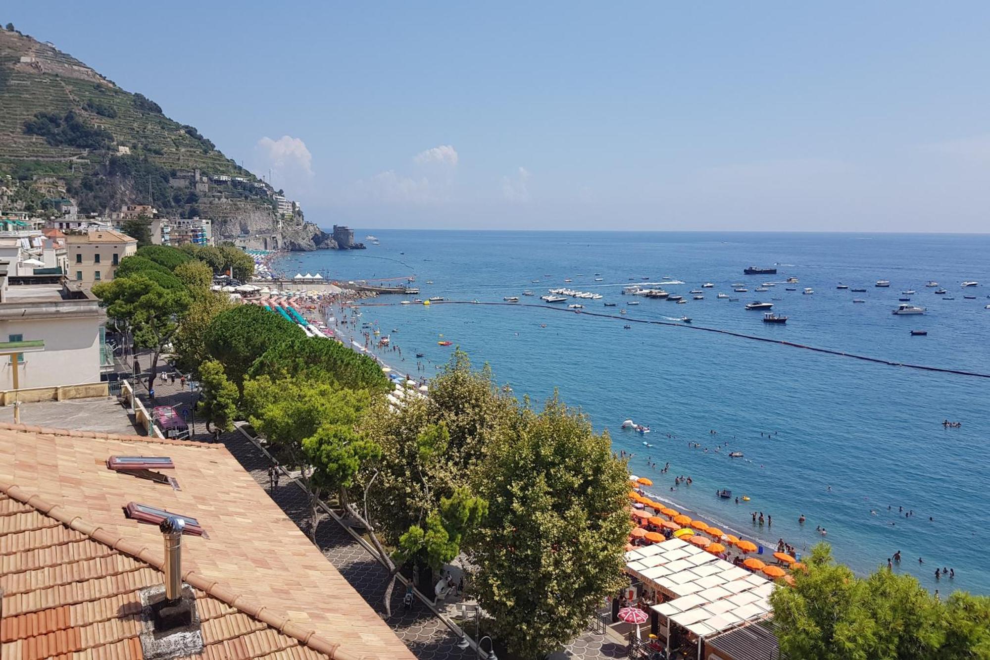 Appartement Un Oblo Sul Mare à Maiori Extérieur photo